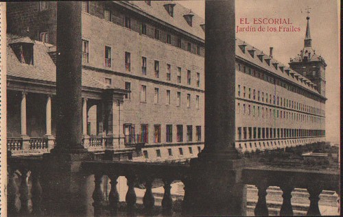 Postal monasterio escorial - monasterio, el