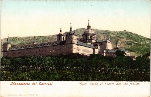 Cpa spagna monasterio - cpa, del