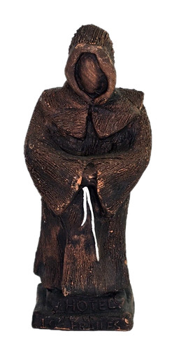 Rara statua monaco - , terracotta