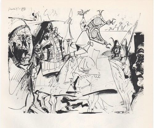 Pablo picasso caballeros - pablo,