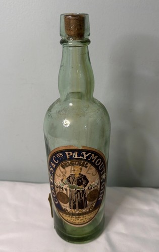 Bottiglia vetro gin coates - bottiglia, &